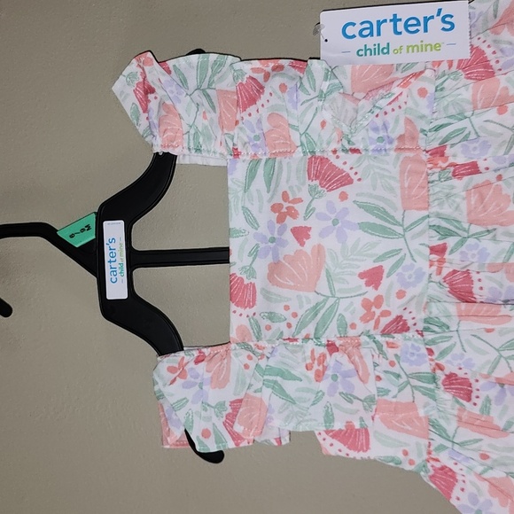 Carter's Child of Mine Baby Girl Dress, 2-Piece Set, 6-9 months - Picture 3 of 15